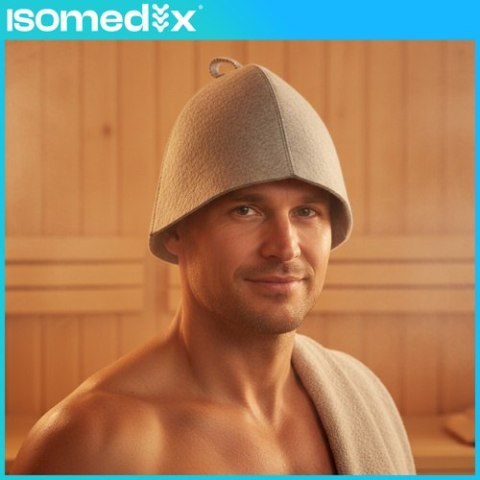 Czapka filcowa do sauny Isomedix 26455