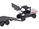 Maisto Licencjonowane Auto Metalowe SCANIA 770S + naczepa Spychacz