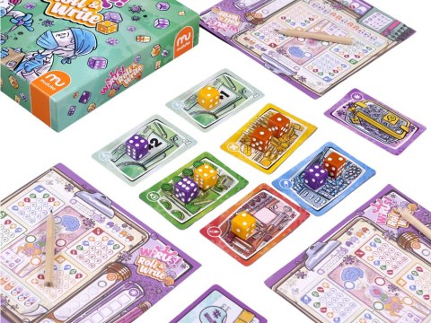 Muduko Emocjonująca gra Wirus! Roll&Write GR0822