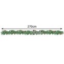 Girlanda choinkowa 2.7m HQ z lampkami Ruhhy 22325