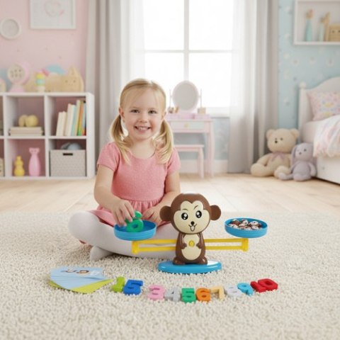 Gra edukacyjna małpka- waga szalkowa 26630