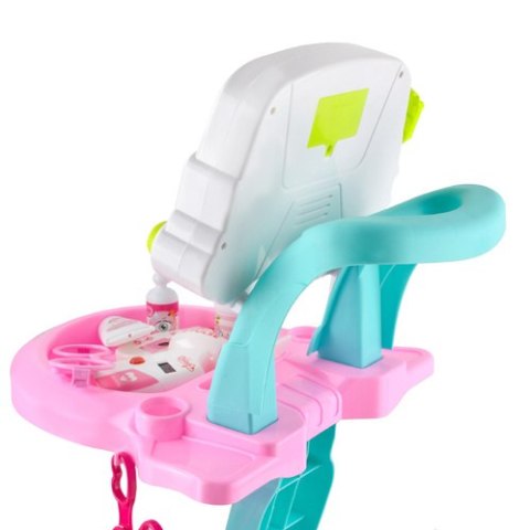 Zestaw małego doktora - wózek różowy 26556