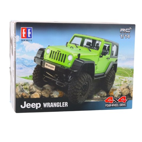 Auto Terenowe Zdalnie Sterowane RC Jeep Wrangler Rock Crawler 1:14