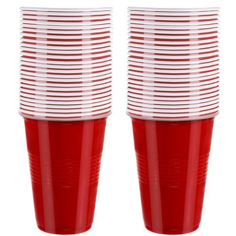 Gra Beer Pong- 50 kubeczków Ruhhy 21232