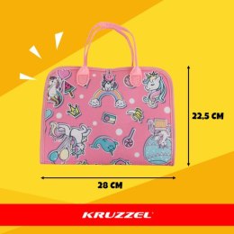 Książeczka manipulacyjna - różowa Kruzzel 26880