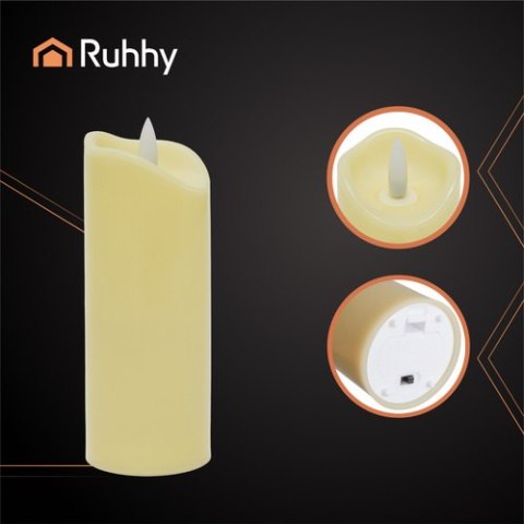 Świeczka/wkład LED 15x5cm 1szt. Ruhhy 26719