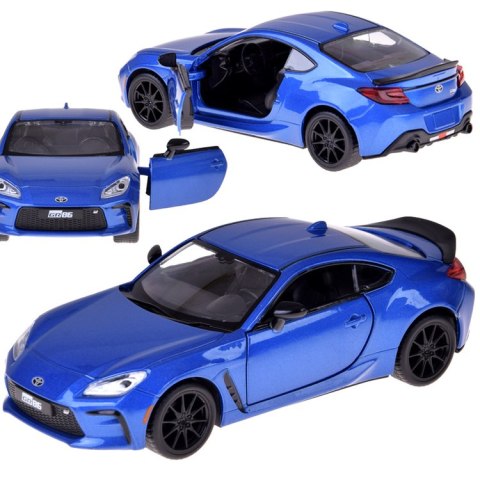 Auto Metalowe Sportowa Toyota GR86 1:28 Efektami Dźwięk i Światło