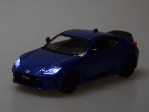 Auto Metalowe Sportowa Toyota GR86 1:28 Efektami Dźwięk i Światło