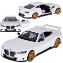 Auto Metalowe sportowe BMW 3.0 CSL 1:34 Efektami Dźwięk i Światło