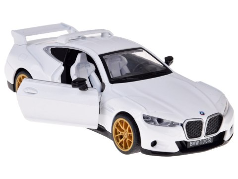 Auto Metalowe sportowe BMW 3.0 CSL 1:34 Efektami Dźwięk i Światło