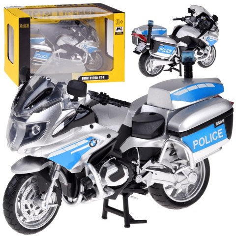 Model motocykla policyjnego BMW R1250 RT-P 1:12 Motocykl Policja
