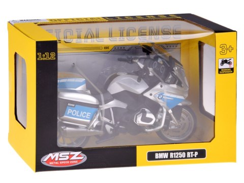 Model motocykla policyjnego BMW R1250 RT-P 1:12 Motocykl Policja