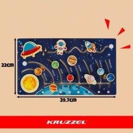 Układanka drewniana -układ słoneczny Kruzzel 26696