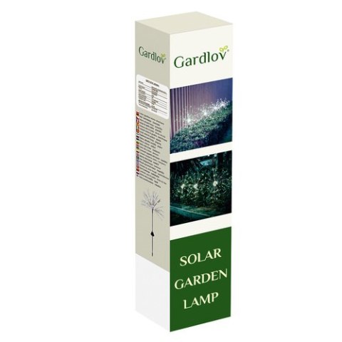 Lampa ogrodowa solarna- dmuchawce Gardlov 25477