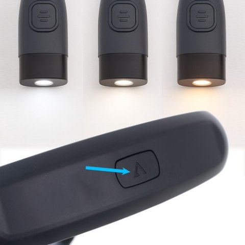 Lampka LED do czytania na szyję Izoxis 25675