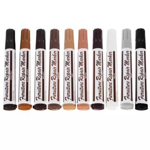 Zestaw do naprawy mebli- markery 11szt. 19932