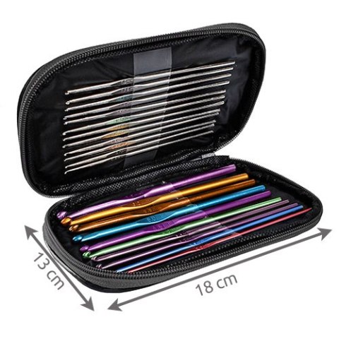 Zestaw do szydełkowania 69el. Maaleo 25886