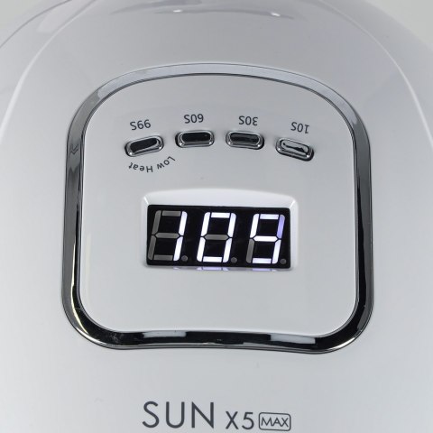 Lampa do paznokci Sun X10 UV 45 LED 280W manicure hybrydy żele