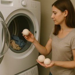 Kule wełniane do suszarki 6 szt. prali