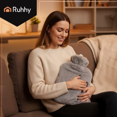 Termofor gumowy w pokrowcu 3,5L Ruhhy 26384