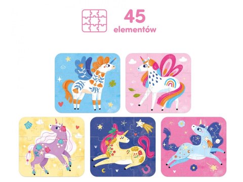 CzuCzu Puzzle Baśniowe Jednorożce 3+ ZA6097