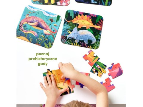 CzuCzu Puzzle Fantastyczne Dinozaury 3+ ZA6096