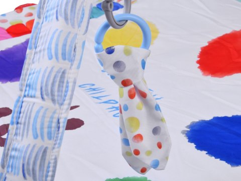 Duża Mata edukacyjna dla dziecka + Karty kontrastowe gryzaki zabawki