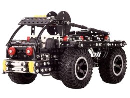 Klocki konstrukcyjne metalowa CIĘŻARÓWKA terenowa + narzędzia 475ele