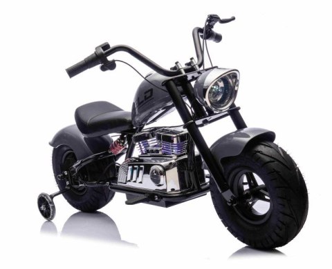 MOTOR CHOPPER "HELD", POMPOWANE KOŁA DO 25 KM/H, PODŚWIETLANY SILNIK/XB1058