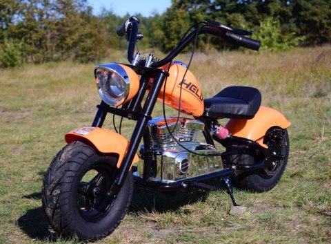 MOTOR CHOPPER "HELD", POMPOWANE KOŁA DO 25 KM/H, PODŚWIETLANY SILNIK/XB1058