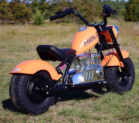 MOTOR CHOPPER "HELD", POMPOWANE KOŁA DO 25 KM/H, PODŚWIETLANY SILNIK/XB1058