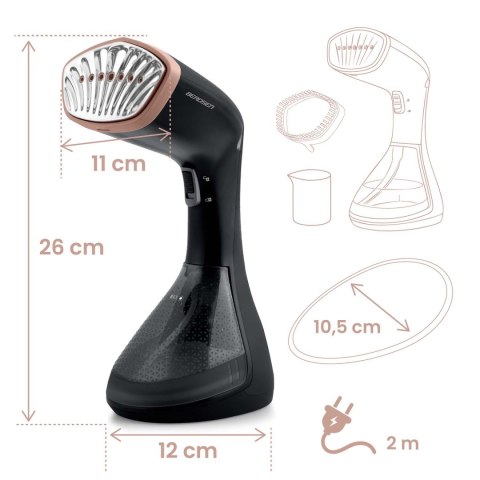 Parownica do ubrań 1600 W steamer Berdsen BD-311