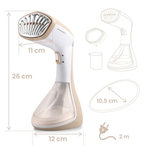 Parownica do ubrań 1600 W steamer Berdsen BD-311