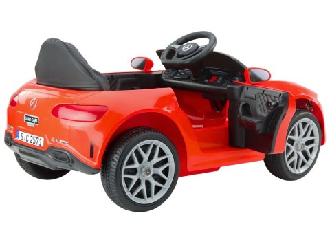 Auto samochód  Na Akumulator Mercedes KL-1666-1 Czerwony