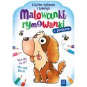 Aksjomat Malowanki rymowanki z pieskiem. Czytam sylabami i koloruję KS1092