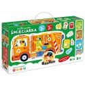 CzuCzu Moto puzzle Śmieciarka 26 elementów 2+ ZA6104