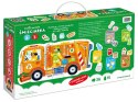 CzuCzu Moto puzzle Śmieciarka 26 elementów 2+ ZA6104