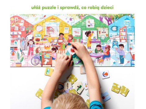 CzuCzu Puzzle Co robimy w przedszkolu 40 elementów 3+ ZA6100
