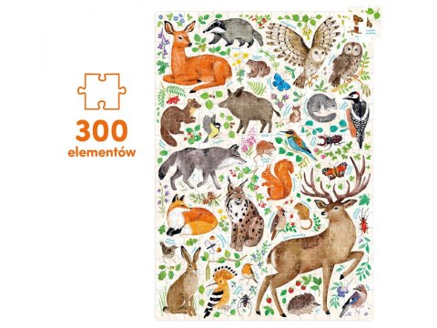 CzuCzu Puzzle odkrywcy Dzika przyroda 300 elementów 7+ ZA6103