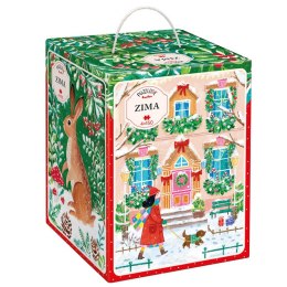 CzuCzu Puzzlove Zima 4 układanki po 150 elementów ZA6114