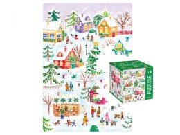 CzuCzu Puzzlove Zimowe spotkania 150 elementów 6+ ZA6112