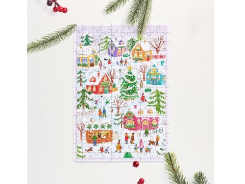 CzuCzu Puzzlove Zimowe spotkania 150 elementów 6+ ZA6112