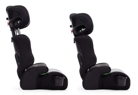 Fotelik samochodowy dla dzieci 2w1 podkładka i-SIZE wzrost 100-150 cm uchwyt na napoje ECOTOYS