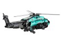 Klocki techniczne 2w1 Bolid Formuła 1 helikopter 736ele naklejki