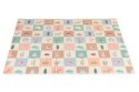 Mata piankowa dla dzieci 200x180 cm edukacyjna dwustronna składana + torba IPLAY