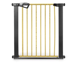 Milly Mally Bramka zabezpieczająca Barierka na schody Guardy 83 Black Natural