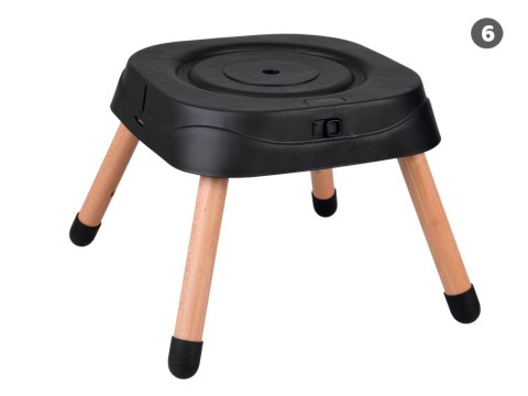 Wielofunkcyjny fotel obracane krzesełko do karmienia 6w1 dla dzieci