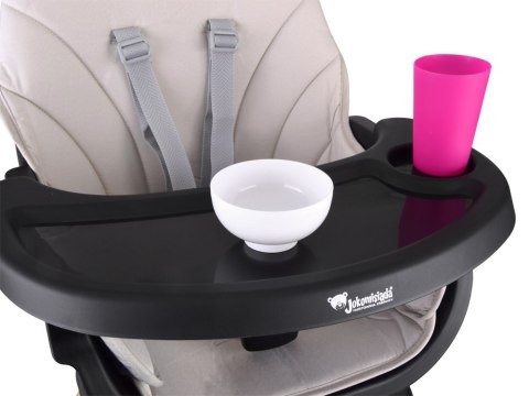 Wielofunkcyjny fotel obracane krzesełko do karmienia 6w1 dla dzieci
