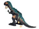 Duży dinozaur robot chodzi ryczy ZNOSI JAJKA efekty świetlne para