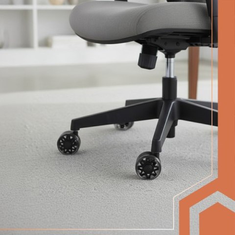 Kółka do fotela obrotowego czarne 5szt. Ruhhy26294